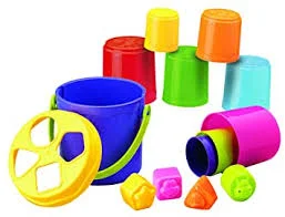 High - Grade Solid Wood Educational Toys for Improving Hand - Eye CoordinationSHAPE SORTING STACK N' NEST BUCKETS High - Grade Solid Wood Educational Toys for Improving Hand - Eye CoordinationSHAPE SORTING STACK N' NEST BUCKETS