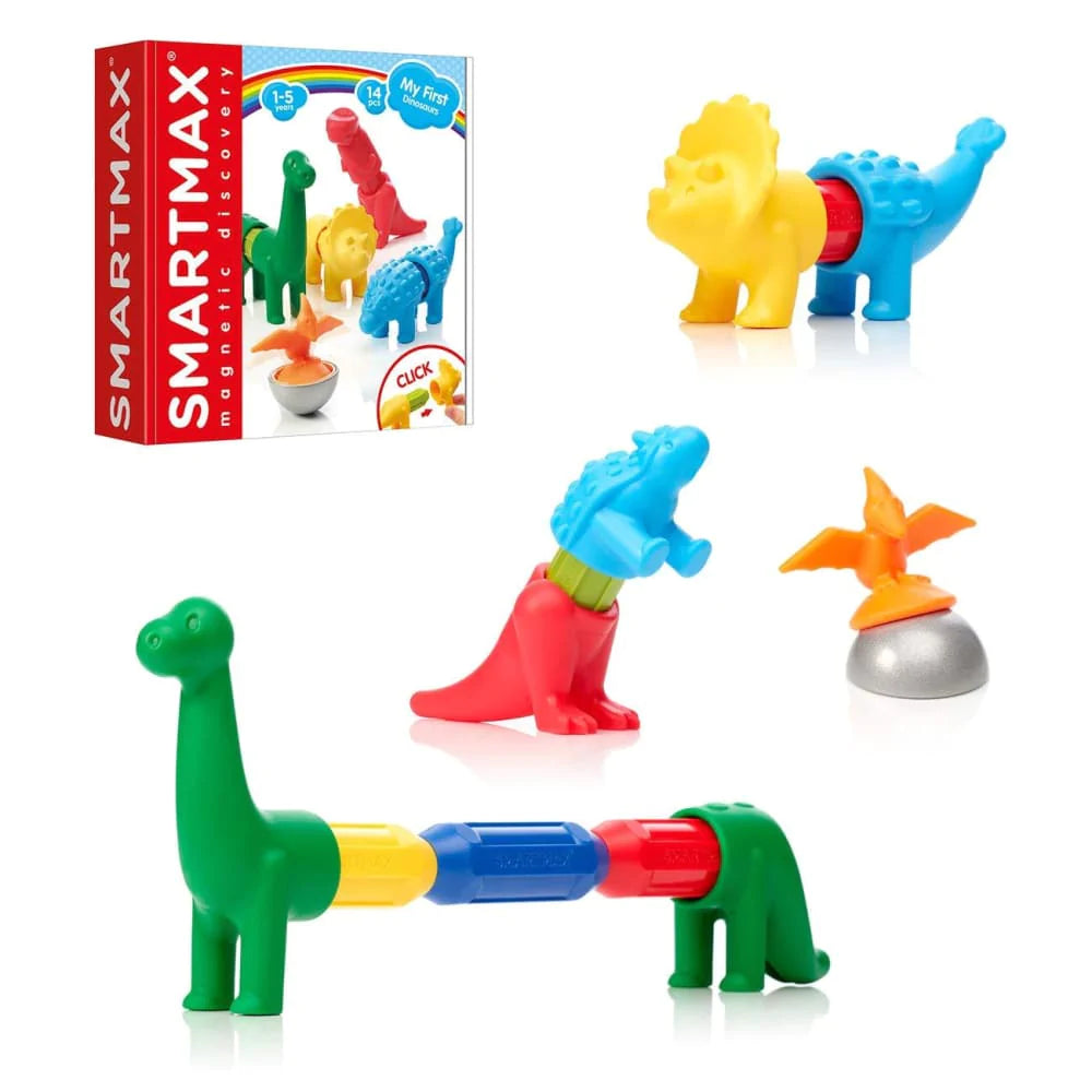 Solid Wood Educational Toys with a Math - Problem - Solving ChallengeSmartMax Magnets My First Dinosaurs Solid Wood Educational Toys with a Math - Problem - Solving ChallengeSmartMax Magnets My First Dinosaurs