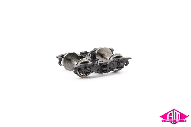 SP-90 2AE Bogies with 36" RP25-110 Blackened Metal Disc Wheels - 1 Pair
