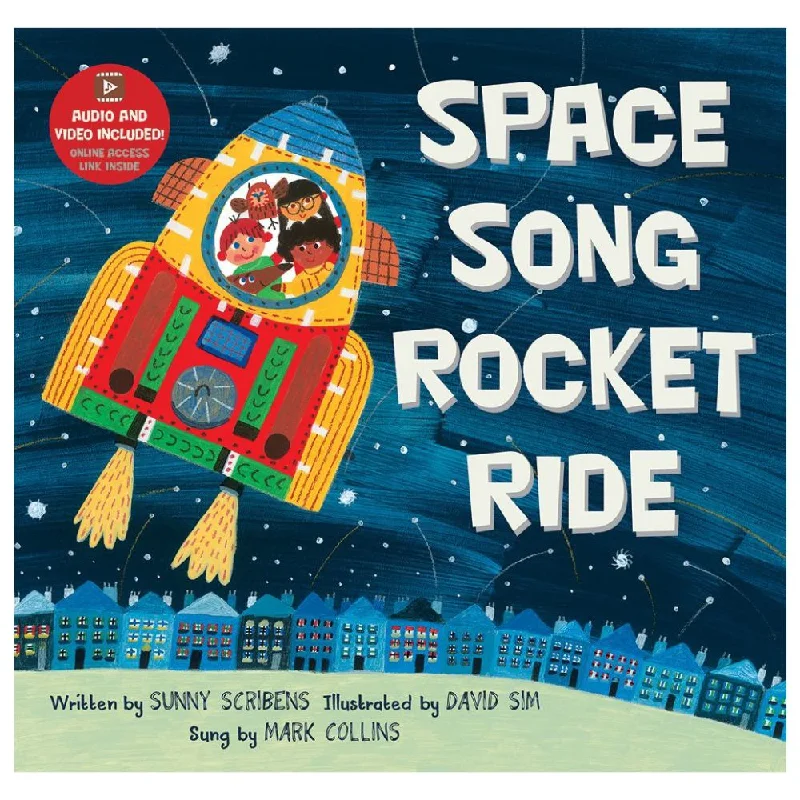 Sustainable Solid Wood Educational Toys with a Language - Learning Activity BookSpace Song Rocket Ride Sustainable Solid Wood Educational Toys with a Language - Learning Activity BookSpace Song Rocket Ride