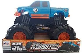 Natural Wood Educational Toys with a Magnetic Puzzle Design for Brain TrainingSUPER XXL MONSTER TRUCK Natural Wood Educational Toys with a Magnetic Puzzle Design for Brain TrainingSUPER XXL MONSTER TRUCK