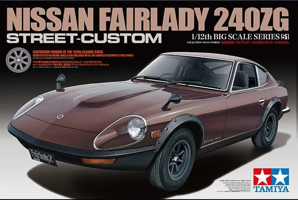 Electric Scooter for Adults with a Long - Range Battery and Foldable DesignTamiya 12051 1:12 Nissan Fairlady 240ZG Street-Custom Electric Scooter for Adults with a Long - Range Battery and Foldable DesignTamiya 12051 1:12 Nissan Fairlady 240ZG Street-Custom