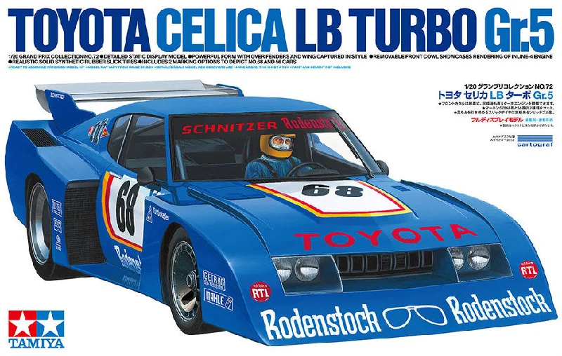 1:18 Scale Die - Cast Model of a 1969 Chevrolet Camaro SS with Opening Doors and HoodTamiya 20072 1:24 Toyota Celica LB Turbo Gr.5 1:18 Scale Die - Cast Model of a 1969 Chevrolet Camaro SS with Opening Doors and HoodTamiya 20072 1:24 Toyota Celica LB Turbo Gr.5