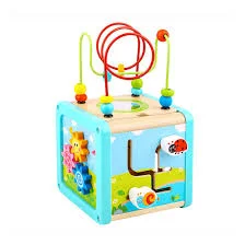 Sustainable Wooden Educational Toys with Counting and Number Recognition ElementsTooky Toy Play Cube Sustainable Wooden Educational Toys with Counting and Number Recognition ElementsTooky Toy Play Cube