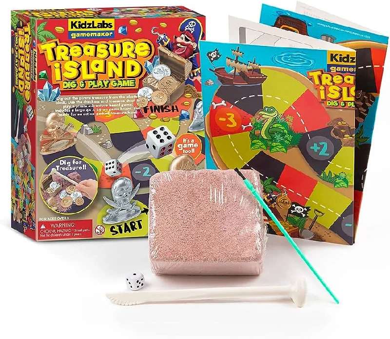 Hand - Made Wooden Educational Toys with a Space - Exploration SimulationTreasure Island Dig and Play game Hand - Made Wooden Educational Toys with a Space - Exploration SimulationTreasure Island Dig and Play game