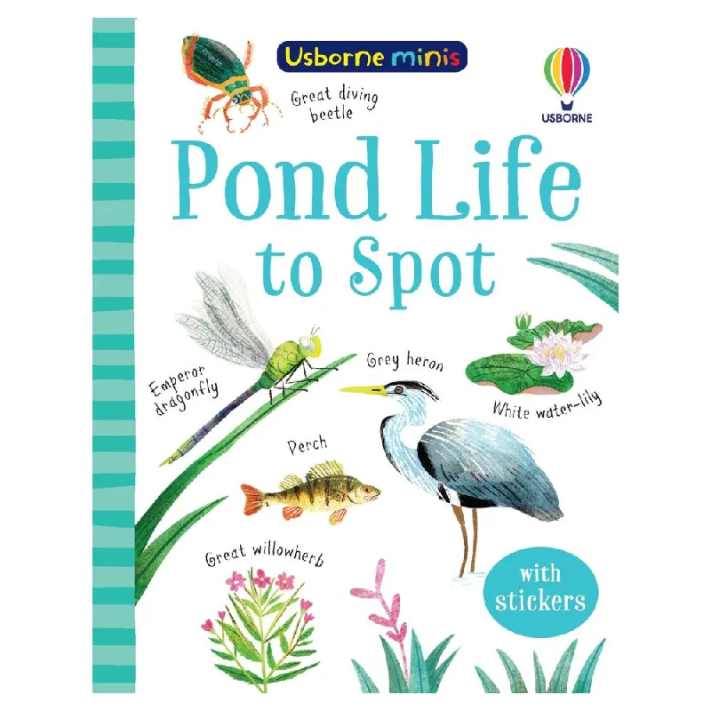 Large - Scale Solid Wood Educational Toys for Group Learning and CollaborationUsborne Mini Pond Life To Spot Large - Scale Solid Wood Educational Toys for Group Learning and CollaborationUsborne Mini Pond Life To Spot