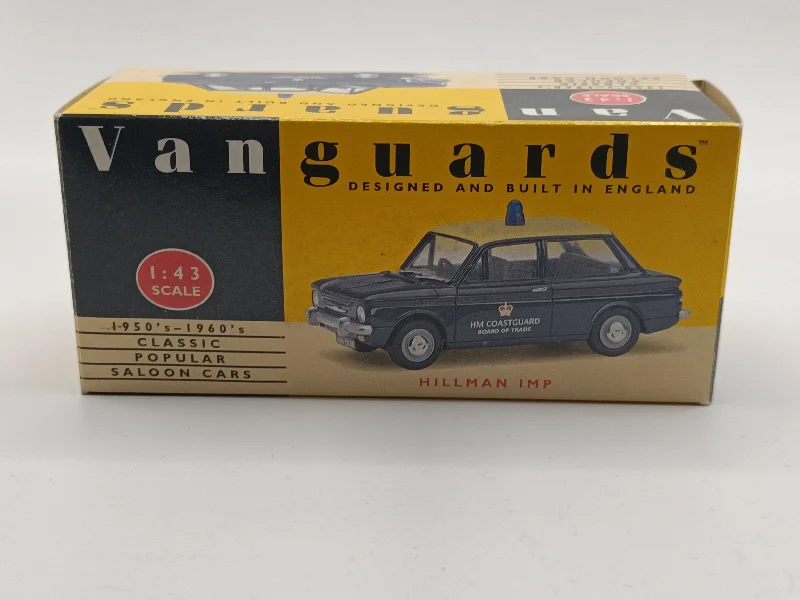 N - Scale Model Train Layout with a City - Themed Background and Animated FiguresVanguards 26002 Hillman Imp Coastguard Car N - Scale Model Train Layout with a City - Themed Background and Animated FiguresVanguards 26002 Hillman Imp Coastguard Car