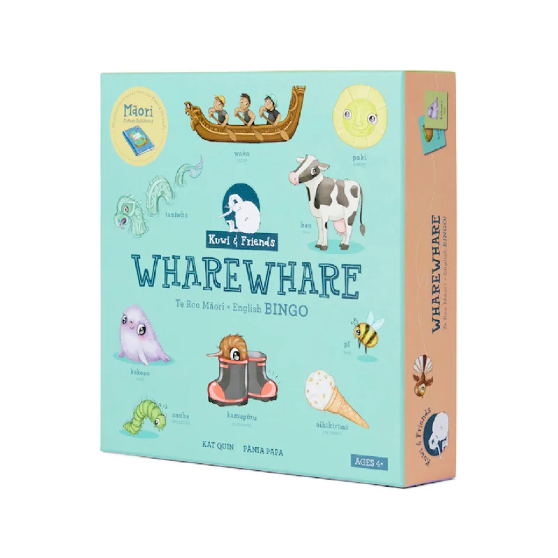 Hand - Sanded Wooden Educational Toys for Safe Exploration by PreschoolersWhareWhare - Te Reo Maori + English Bingo Hand - Sanded Wooden Educational Toys for Safe Exploration by PreschoolersWhareWhare - Te Reo Maori + English Bingo