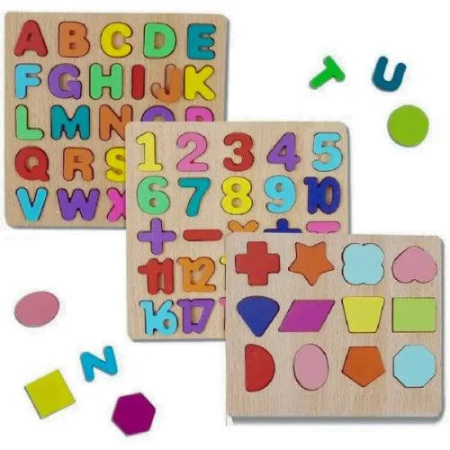 Hand - Sanded Wooden Educational Toys for Safe Exploration by PreschoolersWooden Alphabet | Puzzles & Numbers Preschool Early Learning Educational Toy Hand - Sanded Wooden Educational Toys for Safe Exploration by PreschoolersWooden Alphabet | Puzzles & Numbers Preschool Early Learning Educational Toy