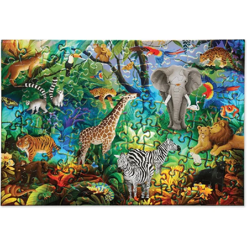 100-Pc Holographic Puzzle/Jungle Paradise