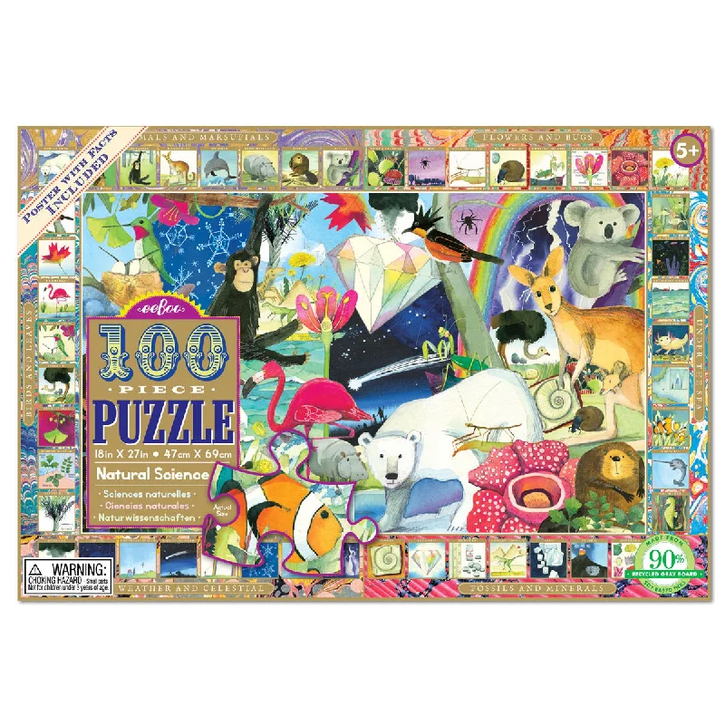 Glow - in - the - Dark Wooden Puzzles of Starry Sky for Nighttime Amusement100 Piece Natural Science Puzzle by Eeboo Glow - in - the - Dark Wooden Puzzles of Starry Sky for Nighttime Amusement100 Piece Natural Science Puzzle by Eeboo
