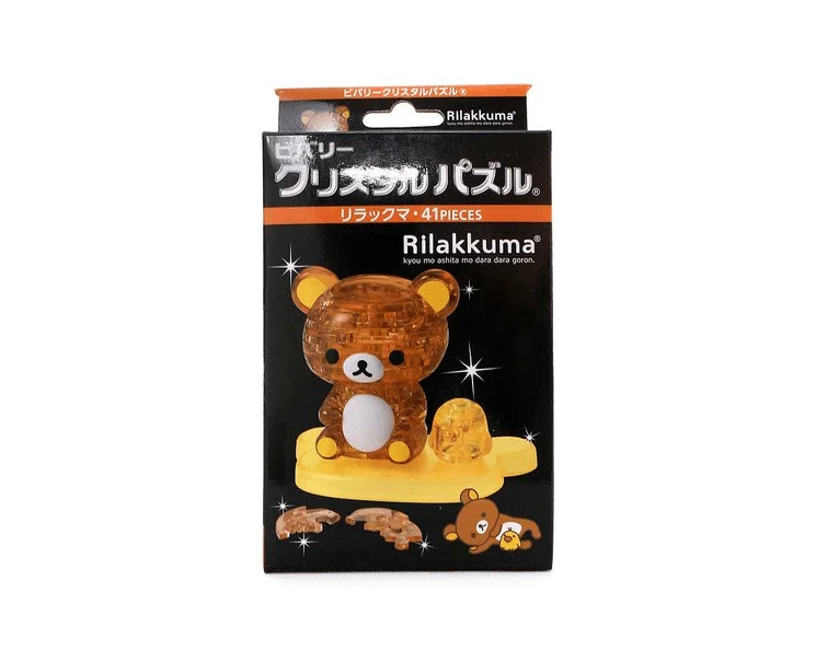 Puzzle - Challenge - Card - Attached Wooden Puzzles with a Sports Theme for Competitive PlayersRilakkuma 41-Piece Crystal Puzzle Puzzle - Challenge - Card - Attached Wooden Puzzles with a Sports Theme for Competitive PlayersRilakkuma 41-Piece Crystal Puzzle