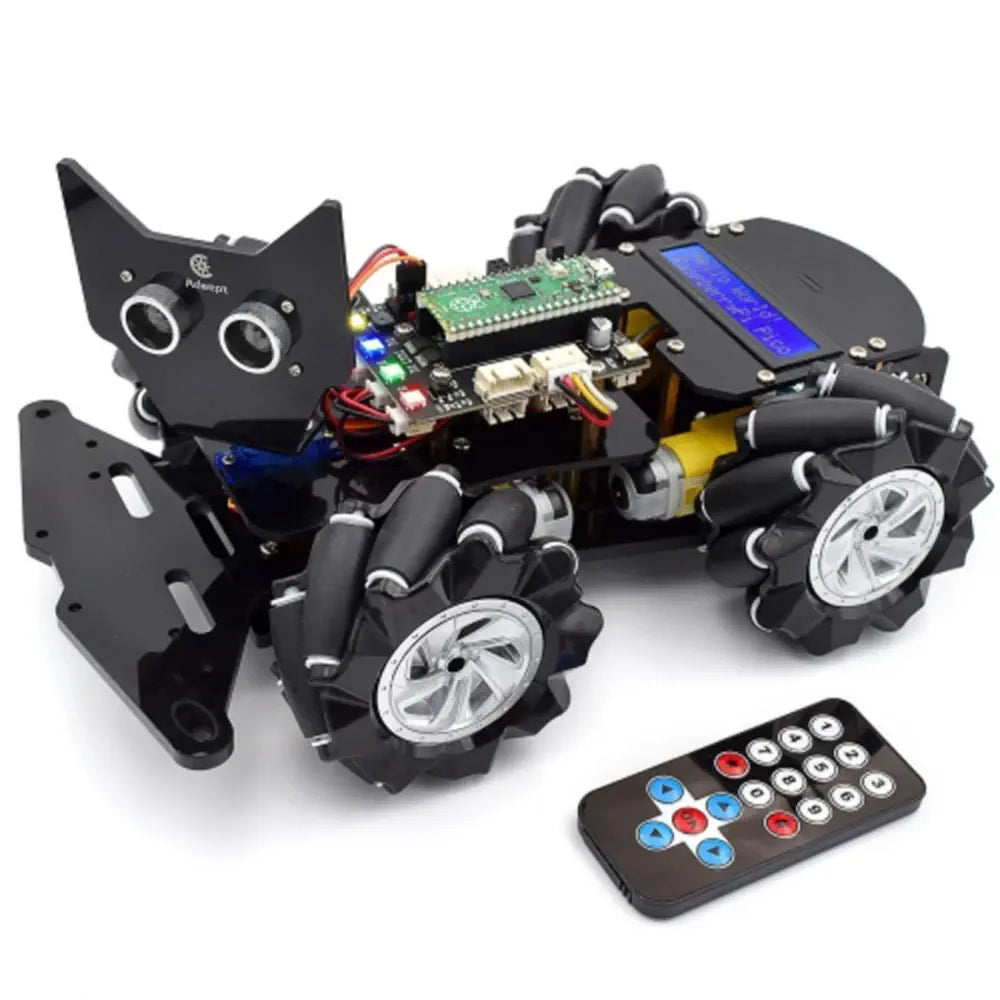 Wooden Robots with Interactive Sensors for Toddlers' Sensory DevelopmentAdeept 4WD RC Mecanum Robotic Car Kit for Raspberry Pi Pico w/ LCD1602 Wooden Robots with Interactive Sensors for Toddlers' Sensory DevelopmentAdeept 4WD RC Mecanum Robotic Car Kit for Raspberry Pi Pico w/ LCD1602
