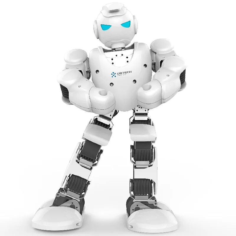 Musical - Playing Wooden Robots with a Classical Theme for Art - Inspired SpacesUBTech Alpha 1S Intelligent Humanoid Robot Musical - Playing Wooden Robots with a Classical Theme for Art - Inspired SpacesUBTech Alpha 1S Intelligent Humanoid Robot