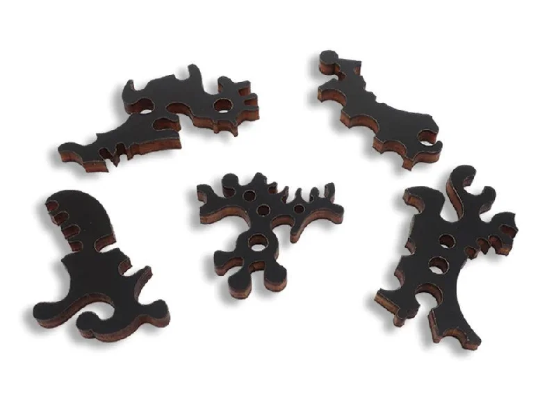 Puzzle - Challenge - Card - Attached Wooden Puzzles with a Sports Theme for Competitive PlayersBruce Riley Connector Pieces Puzzle - Challenge - Card - Attached Wooden Puzzles with a Sports Theme for Competitive PlayersBruce Riley Connector Pieces
