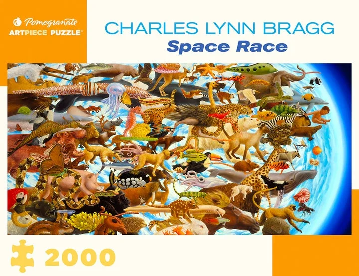 Charles Lynn Bragg: Space Race 2000 piece puzzle