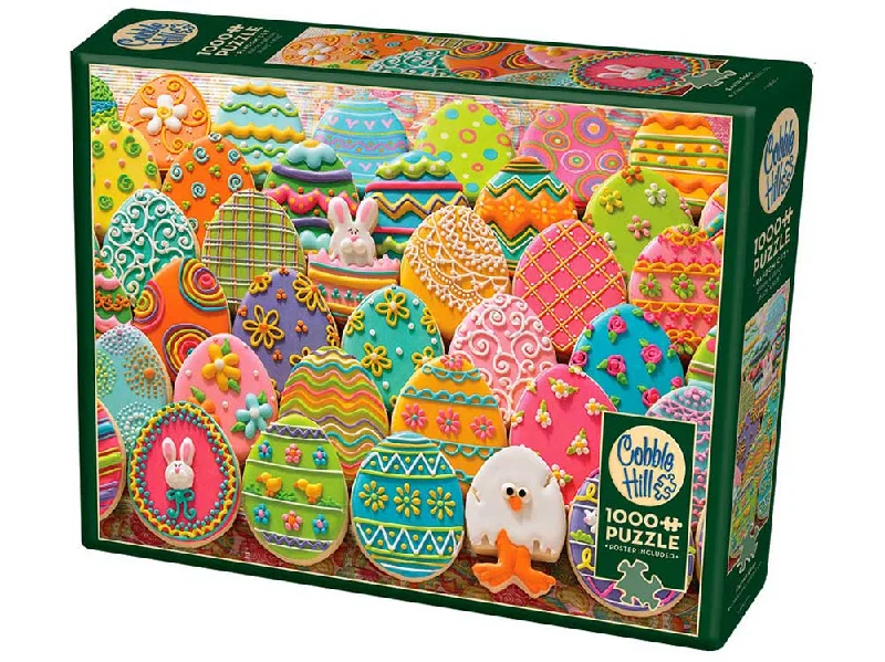 Hand - Carved Wooden Puzzles of Mythical Creatures for Fantasy FansCobble Hill <br> Easter Eggs <br> 1000 Piece Puzzle Hand - Carved Wooden Puzzles of Mythical Creatures for Fantasy FansCobble Hill <br> Easter Eggs <br> 1000 Piece Puzzle