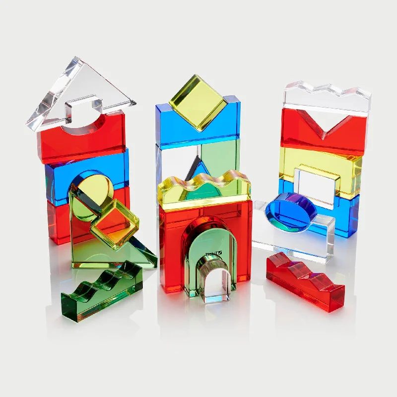 Magnetic Wooden Puzzles with Educational Math Symbols for School - Age ChildrenColour Crystal Block Set Magnetic Wooden Puzzles with Educational Math Symbols for School - Age ChildrenColour Crystal Block Set