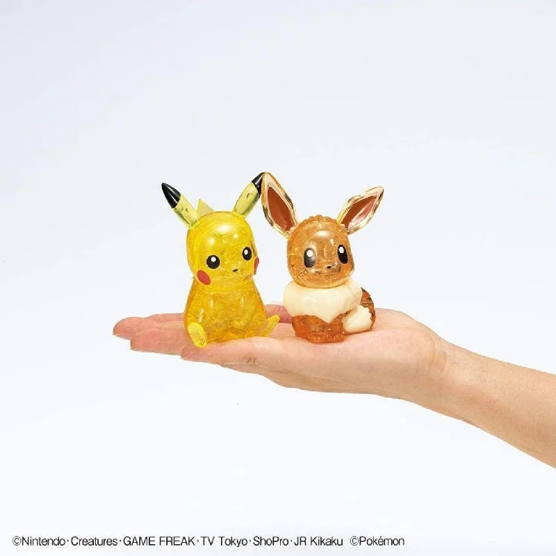 Braille - Labeled Wooden Puzzles for Visually Impaired IndividualsCrystal 3D Puzzle Pokemon Pikachu & Eevee (48 Pieces) Braille - Labeled Wooden Puzzles for Visually Impaired IndividualsCrystal 3D Puzzle Pokemon Pikachu & Eevee (48 Pieces)