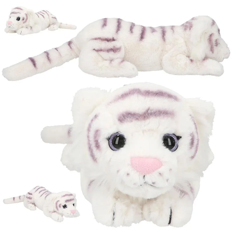Plush Safari Animal Toys with a Lion, Giraffe, and Zebra for Preschool LearningDepesche Topmodel Plush Tiger 28cm Fantasy Tiger Plush Safari Animal Toys with a Lion, Giraffe, and Zebra for Preschool LearningDepesche Topmodel Plush Tiger 28cm Fantasy Tiger