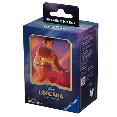 Disney Lorcana S5 Shimmering Skies Deck Box - Aladdin