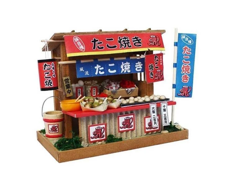 3D Wooden Puzzles of Historic Buildings with Intricate Details for Puzzle CollectorsDIY Craft Kit: Takoyaki Stall 3D Wooden Puzzles of Historic Buildings with Intricate Details for Puzzle CollectorsDIY Craft Kit: Takoyaki Stall