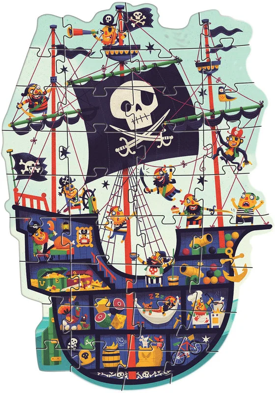 3D Wooden Puzzles of Historic Buildings with Intricate Details for Puzzle CollectorsDjeco Giant Pirate Ship Puzzle 36 Pieces 3D Wooden Puzzles of Historic Buildings with Intricate Details for Puzzle CollectorsDjeco Giant Pirate Ship Puzzle 36 Pieces