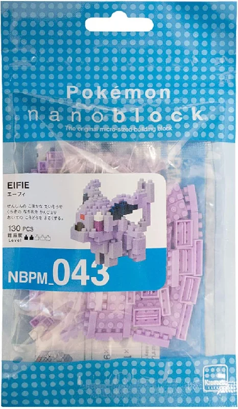 Small - Scale 50 - Piece Wooden Puzzles of Cartoon Characters for Toddlers' Early LearningEspeon Nanoblock Pokemon Series Small - Scale 50 - Piece Wooden Puzzles of Cartoon Characters for Toddlers' Early LearningEspeon Nanoblock Pokemon Series