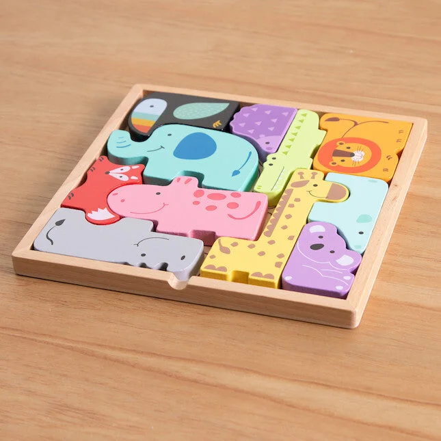 Fat Brain - Animal Block Puzzle
