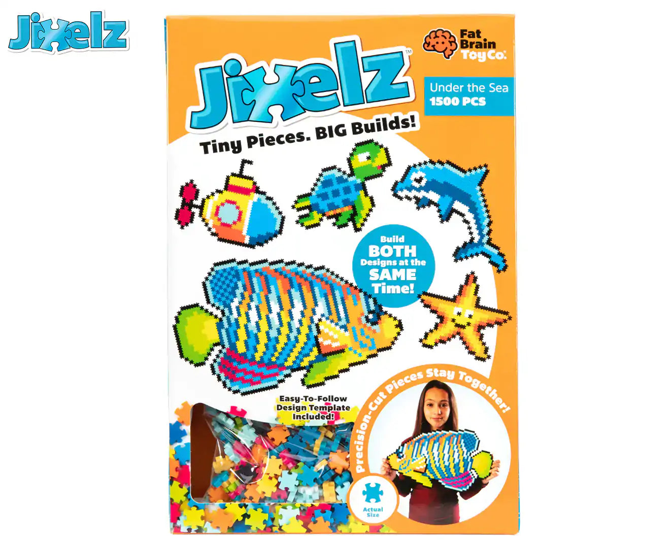 Fat Brain - Jixelz Puzzles - Under The Sea