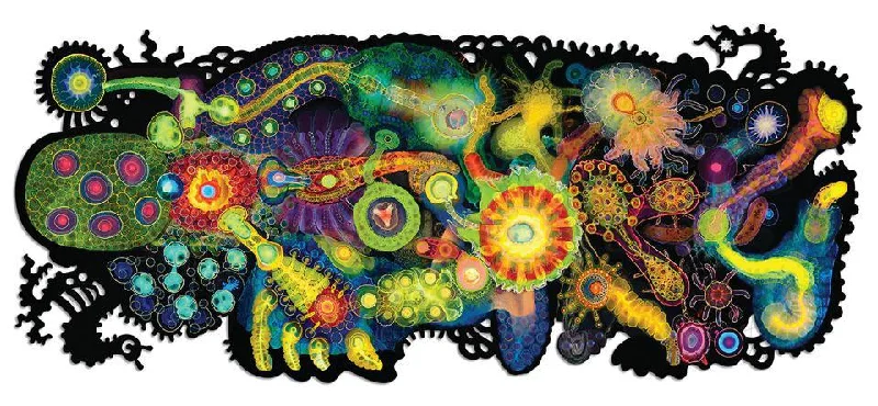 Glow - in - the - Dark Wooden Puzzles of Starry Sky for Nighttime AmusementHalf Life Wood Jigsaw Puzzle Glow - in - the - Dark Wooden Puzzles of Starry Sky for Nighttime AmusementHalf Life Wood Jigsaw Puzzle