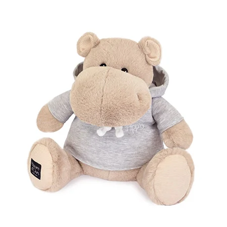 Plush Santa Claus Toys with a Sack of Gifts for Christmas DecorHistoire d'Ours Hippo Beige with Sweet 45cm Plush Santa Claus Toys with a Sack of Gifts for Christmas DecorHistoire d'Ours Hippo Beige with Sweet 45cm