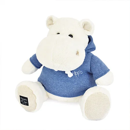 Sound - Activated Plush Dogs that Bark for Interactive PlayHistoire d'Ours Hippo White with Sweet 45cm Sound - Activated Plush Dogs that Bark for Interactive PlayHistoire d'Ours Hippo White with Sweet 45cm