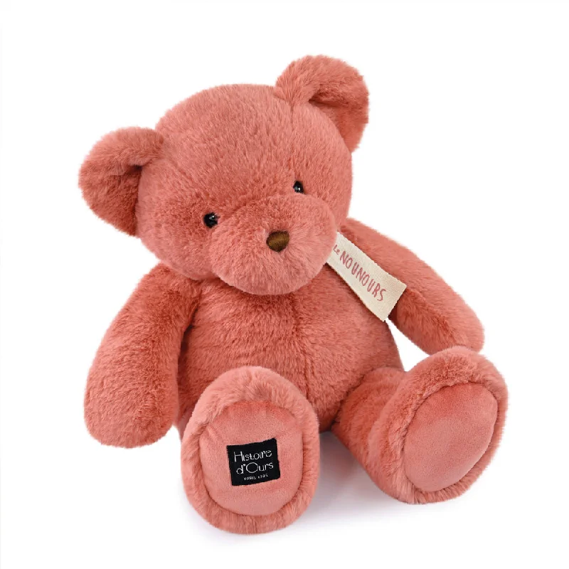 Plush Safari Animal Toys with a Lion, Giraffe, and Zebra for Preschool LearningHistoire d'Ours Nounours Bear Rose Praline 40cm Plush Safari Animal Toys with a Lion, Giraffe, and Zebra for Preschool LearningHistoire d'Ours Nounours Bear Rose Praline 40cm