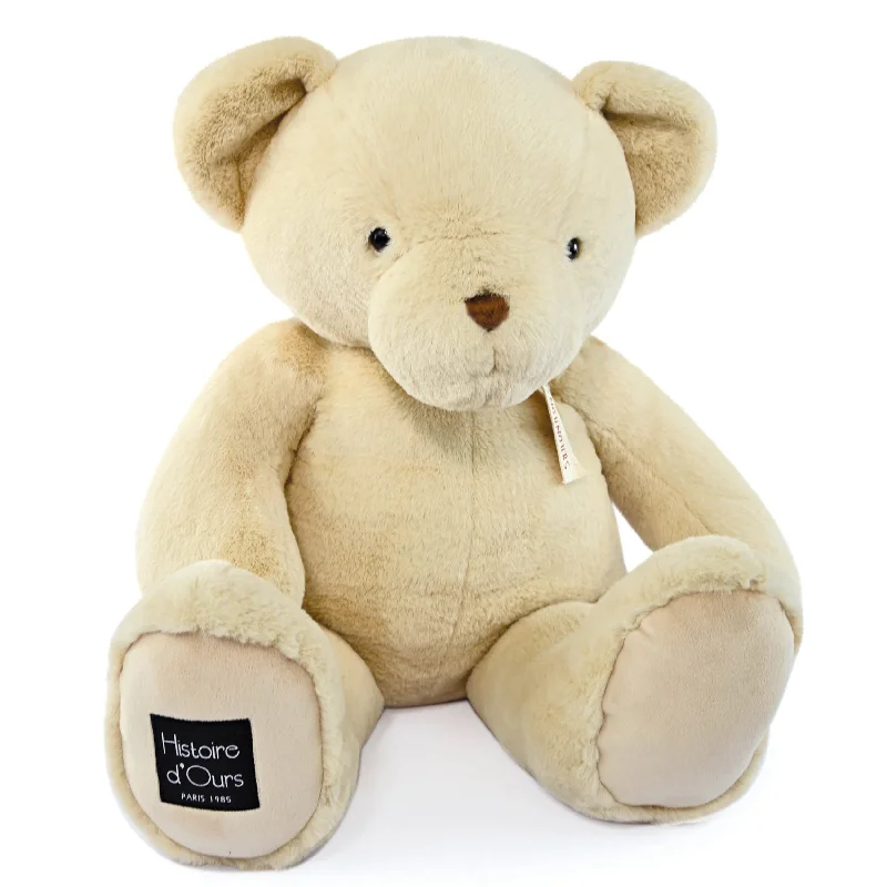 Plush Santa Claus Toys with a Sack of Gifts for Christmas DecorHistoire d'Ours Nounours Bear Vanille 75cm Plush Santa Claus Toys with a Sack of Gifts for Christmas DecorHistoire d'Ours Nounours Bear Vanille 75cm
