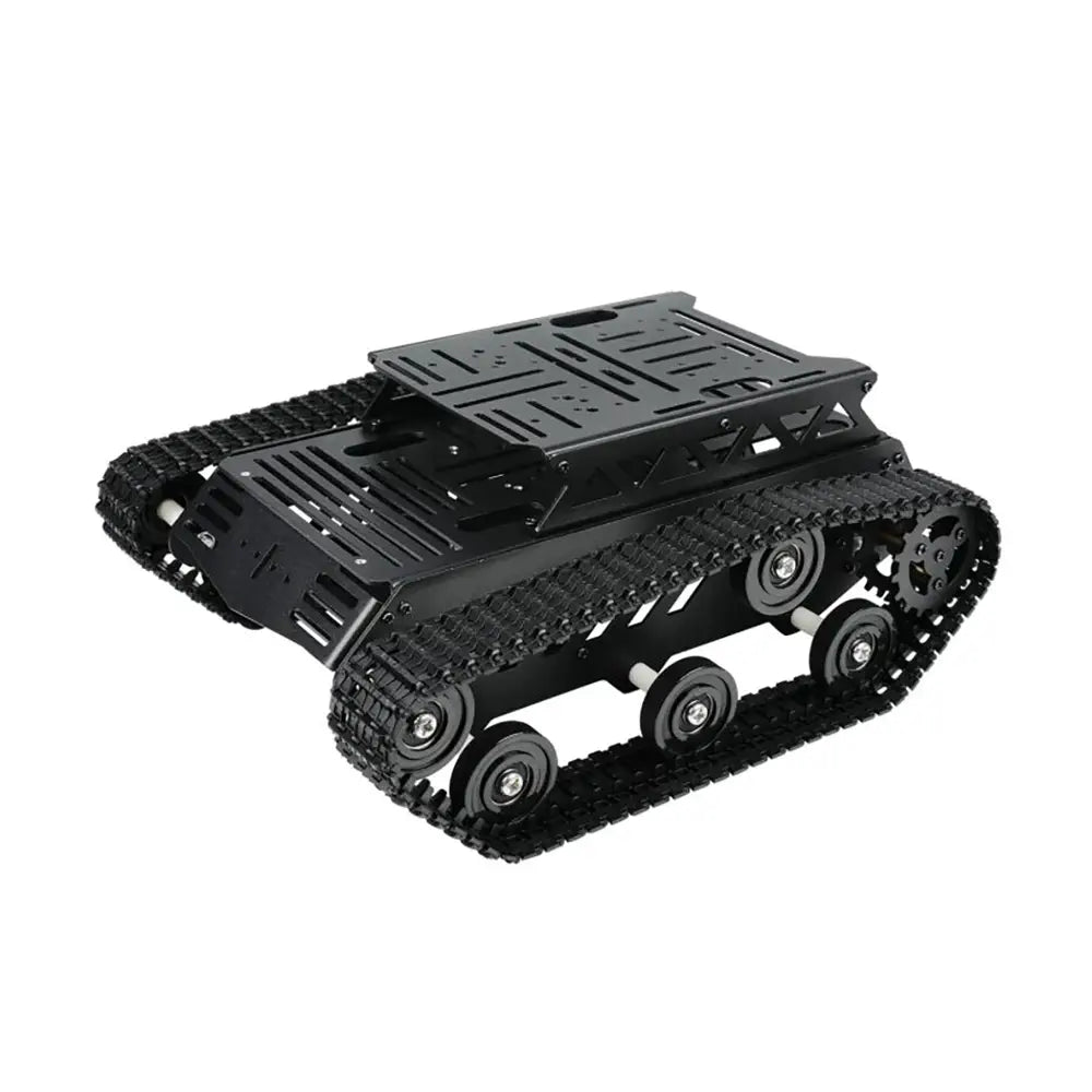 Remote - Controlled Wooden Robots with Light - Up Features for Indoor EntertainmentHiwonder Tank Car Chassis Kit with 2WD Motors for Arduino/Raspberry Pi/Jetson Nano DIY Robotic Car (Black) Remote - Controlled Wooden Robots with Light - Up Features for Indoor EntertainmentHiwonder Tank Car Chassis Kit with 2WD Motors for Arduino/Raspberry Pi/Jetson Nano DIY Robotic Car (Black)