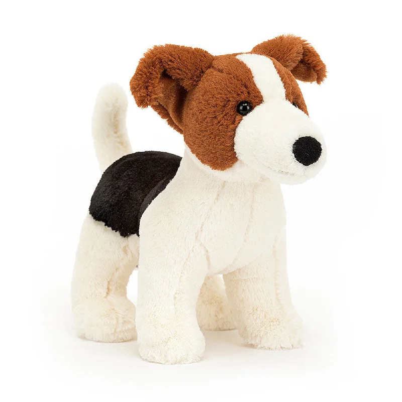 Plush Superhero Dolls with Embroidered Badges for Young FansJellycat Albert Jack Russell Plush Superhero Dolls with Embroidered Badges for Young FansJellycat Albert Jack Russell