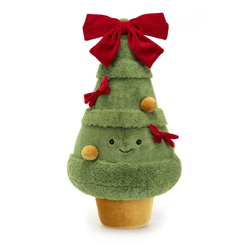 Plush Farm Animal Sets with a Cow, Pig, and Sheep for Nursery DecorJellycat Amuseable Decorated Christmas Tree Plush Farm Animal Sets with a Cow, Pig, and Sheep for Nursery DecorJellycat Amuseable Decorated Christmas Tree