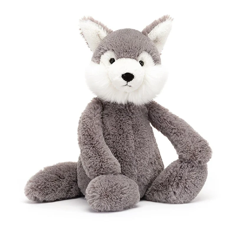 Plush Mermaid Toys with Glittery Tails for Little Girls' Fantasy PlayJellycat Bashful Wolf Plush Mermaid Toys with Glittery Tails for Little Girls' Fantasy PlayJellycat Bashful Wolf