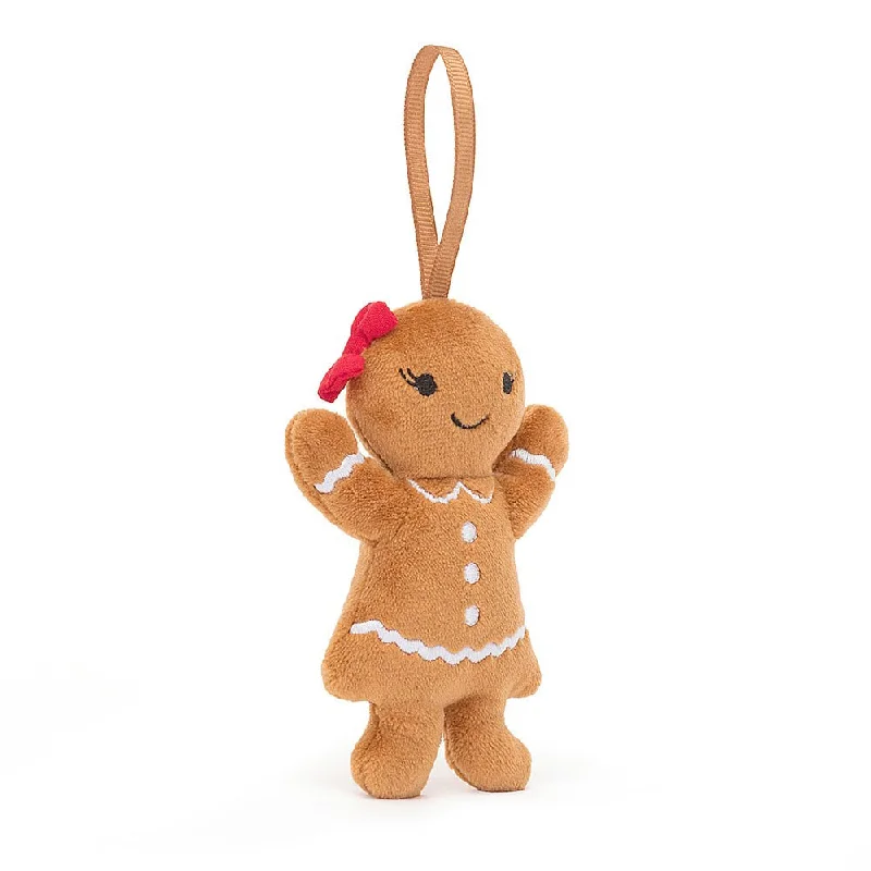 Scented Plush Owls with a Soothing Aroma for RelaxationJellycat Festive Folly Gingerbread Ruby Scented Plush Owls with a Soothing Aroma for RelaxationJellycat Festive Folly Gingerbread Ruby
