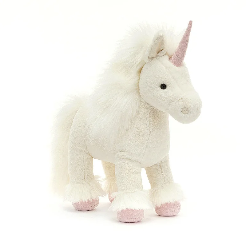 Plush Superhero Dolls with Embroidered Badges for Young FansJellycat Isadora Unicorn Plush Superhero Dolls with Embroidered Badges for Young FansJellycat Isadora Unicorn