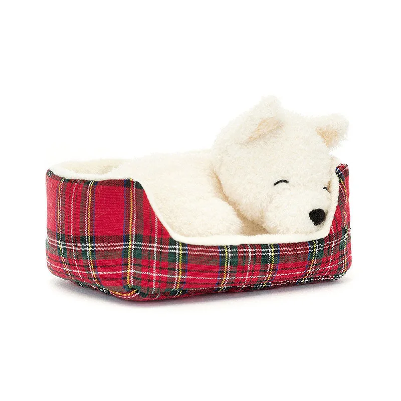 Plush Santa Claus Toys with a Sack of Gifts for Christmas DecorJellycat Napping Nipper Westie Plush Santa Claus Toys with a Sack of Gifts for Christmas DecorJellycat Napping Nipper Westie