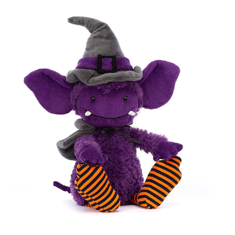 Plush Fairy Toys with Transparent Wings for Magical StorytellingJellycat Spooky Greta Gremin