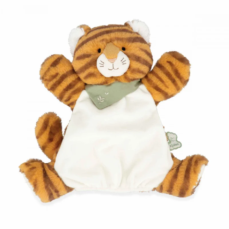 Plush Pirate Toys with Hook Hands and Bandanas for Adventure - Themed PlayKaloo Papaye Tiger Puppet Plush Pirate Toys with Hook Hands and Bandanas for Adventure - Themed PlayKaloo Papaye Tiger Puppet