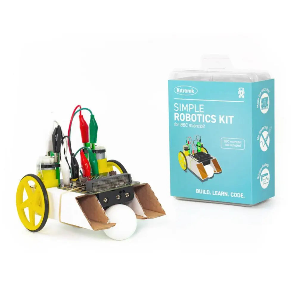 Programmable Wooden Robots with Bluetooth Connectivity for Tech - Savvy TeensKitronik Simple Robotics Kit for BBC micro:bit Programmable Wooden Robots with Bluetooth Connectivity for Tech - Savvy TeensKitronik Simple Robotics Kit for BBC micro:bit