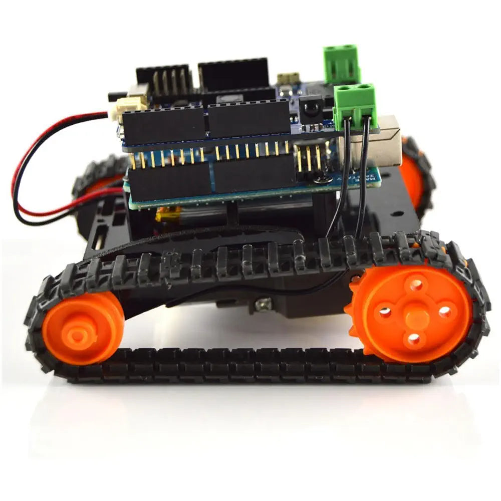 Wooden Robots with 3D - Printed Accessories for Customized Aesthetic AppealMini DFRobotShop Rover Kit (Arduino Uno) Wooden Robots with 3D - Printed Accessories for Customized Aesthetic AppealMini DFRobotShop Rover Kit (Arduino Uno)