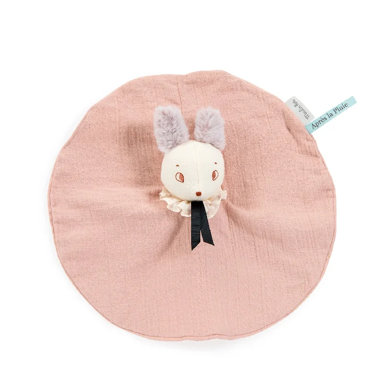 Heat - Retaining Plush Cats for Cold Winter NightsMoulin Roty Après La Pluie Brume The Mouse Pink Muslin Comforter Heat - Retaining Plush Cats for Cold Winter NightsMoulin Roty Après La Pluie Brume The Mouse Pink Muslin Comforter
