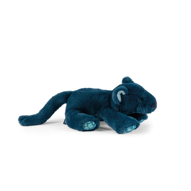 Plush Pirate Toys with Hook Hands and Bandanas for Adventure - Themed PlayMoulin Roty Tout Autour Du Monde Dark Blue Panther Child 27cm Plush Pirate Toys with Hook Hands and Bandanas for Adventure - Themed PlayMoulin Roty Tout Autour Du Monde Dark Blue Panther Child 27cm
