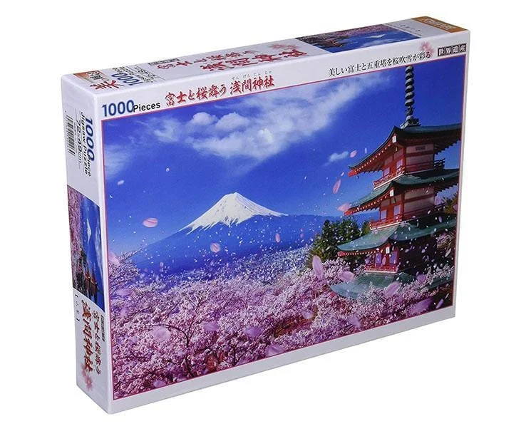 Stackable Wooden Puzzles of Alphabet Letters for Early Literacy DevelopmentMount Fuji And Sakura Puzzle (1000 Pieces) Stackable Wooden Puzzles of Alphabet Letters for Early Literacy DevelopmentMount Fuji And Sakura Puzzle (1000 Pieces)