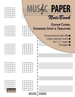 Solid Wood Mandolins with Spruce Tops for Folk and Bluegrass EnsemblesMUSIC PAPER NoteBook - Guitar Chord, Standard Staff & Tablature Solid Wood Mandolins with Spruce Tops for Folk and Bluegrass EnsemblesMUSIC PAPER NoteBook - Guitar Chord, Standard Staff & Tablature